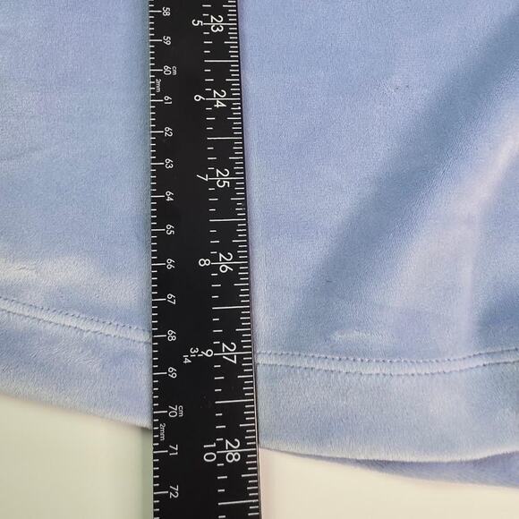 PINK Victoria's Secret Pullover Women's Large Fleece Velour Quarter Zip Pocket - Picture 10 of 16